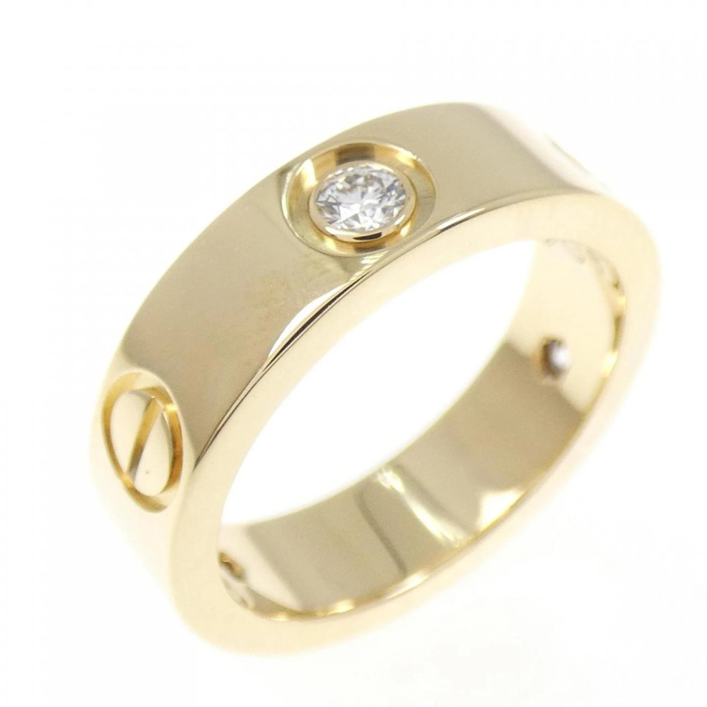 CARTIER Gold Diamond Love Ring